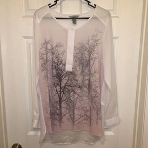 H&M long sleeve blouse